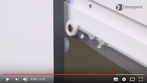 Montage einer Schublade mit Rollenlaufleisten