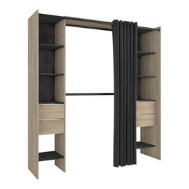 SCHRANK-SET 2 REGALE/2KLEIDERSTA