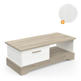 TABLE BASSE 1 TIROIR 'COTTAGE'