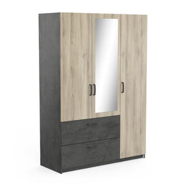 SCHRANK 3-TUERIG/1 SPIEGEL
