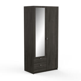 ARMOIRE 2PO 1 MIR/2T 'MELLIE 2'